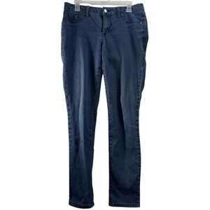 17/21 Exclusive Stretch Blue Mid Rise Straight Leg Denim Jeans Size‎ 8 spring
